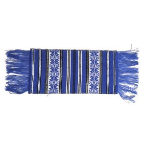Ștergar tradițional românesc mic - albastru - pentru forță și vitalitate