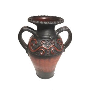 Vas decorativ din ceramică tradițională românească - Amforă