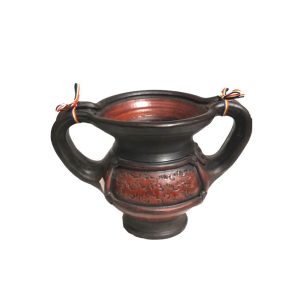 Vas decorativ din ceramică tradițională românească - Amforă