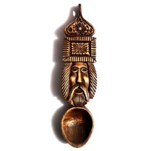 Tablou - lingură, din lemn, lucrat manual - Spiritul Străbunilor