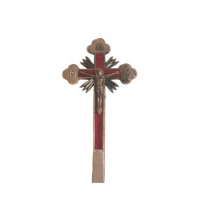 Crucifix din plastic, colorat