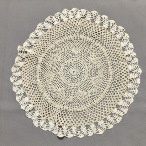 Mileu alb / crem - rotund